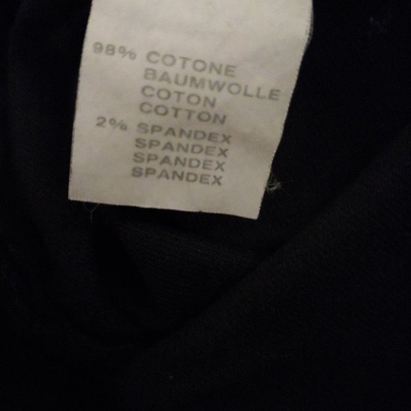 Blumarine Black Velvet Control High Waist Straight skinny Pants 38T - Picture 15 of 15